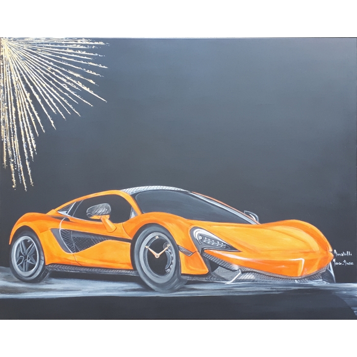 Rêve - Toile acrylique 73x60 par Marie-Ange Amatulli